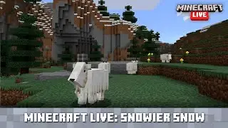 Minecraft Live: Mountains and Goats