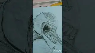 venom sketch # scary 😲 # like and subscribe 🤧