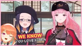 Ina plays Heart Challenger and exposes Calli | Hololive EN
