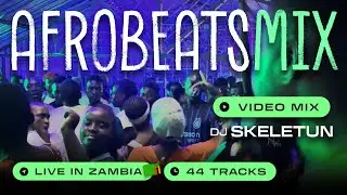 AFROBEATS / NAIJA VIDEO MIX 2025 🔥 Live in Zambia 🇿🇲 | Yo Maps x Rema x Davido x Asake | DJ Skeletun