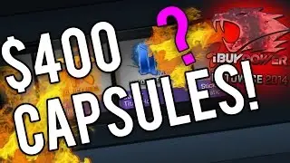 OPENING THE $400 CS:GO CAPSULES..