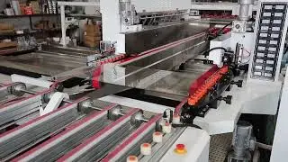 High Speed Double Side Glass Edging Machine Line#glassprocessing #glass #factory