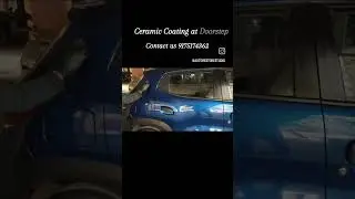 Get your car coated at your Doorstep! Call 📞 9175174362  #ceramiccoating  #carcoating