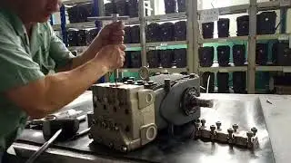 DANAU Plunger Pump DBH  Wearing Parts- Checking Valve  Assembling