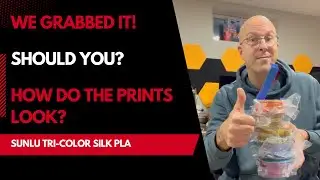 Sunlu Tri-Color Filament - How Do The Prints Look?