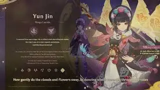 Yun Jin Opera Singing | Genshin Impact (原神) Chinese