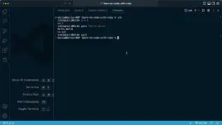 Learn to Code with Ruby V2 - 01 - Introduction & Installation - 19 - Interactive Ruby Environment