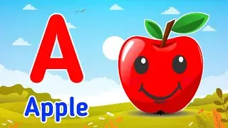 Phonics Song 2 with TWO Words in 3D - A For Airplane - ABC Alphabet Songs with Sounds for Children