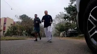 Haldia township officer club. 5 km, every Sunday run. 