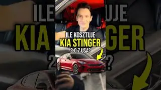 Za ile sprowadzisz KIA STINGER 2.0 z USA? 🔥#usaimport #samochodyzusa #import #kia #stinger