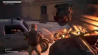 Left Alive Climb Over Car Get Inside Building Search for Allies