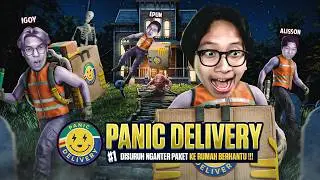 TOLD TO DELIVER A PACKAGE TO A HAUNTED HOUSE!!! - Panic Delivery Indonesia Part 1