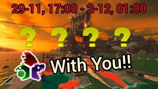 ⚪️ (Salmon Run Golden rotation) Triumvirate Triple fish scale in Splatoon 3 with YOU!!!