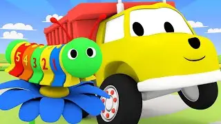 Nauka numerów z Ethanem i Gąsienicą! - Ucz Się z Ethanem Śmieciarką 🚚 Bajki Edukacyjne dla Dzieci