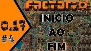 Factorio 0.17  Do Inicio ao Fim Ep 004 Preparando &Oacute;leo - Factorio Brasil PT-BR