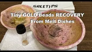 Recover The GOLD Balls From Melt Dishes
