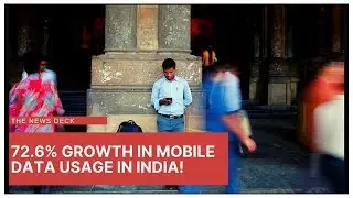 72.6% growth in mobile data usage in India!