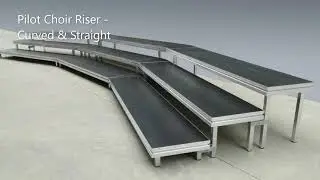 How to assemble PILOT Choir Riser Portable Stage by Select Staging Concepts.