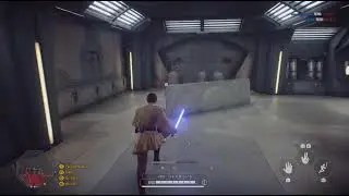 STAR WARS BATTLEFRONT 2: Co-op mission gameplay Obi-Wan Kenobi