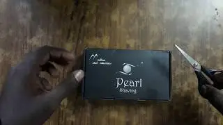 Pearl Shaving L-55 close and open comb combo razor unboxing