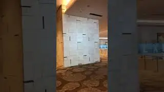 JW Marriott Lanai Tower Entrance, Video Mapping