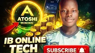 Yadda Ake Tara Coin Kyauta | Free ATOSHI Mining Tutorial IB ONLINE TECH