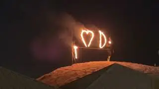 Fire show, Dubai 