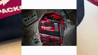 milwaukee packout 20 tool bag unboxing 