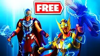 How To Get Thor Odison & Mighty Thor Skin (God of Thunder Pack) FREE Fortnite! (Hammer Down Emote)