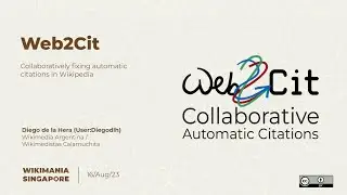 Web2Cit : Collaboratively fixing automatic citations in Wikipedia | Wikipedia Workshop | Wikimania