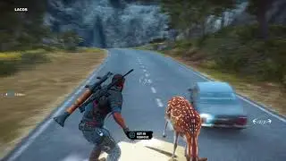 Just Cause 3 awesome physics engine