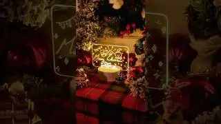 1pc Modern LED Message Board Table Lamp with Pen - Creative USB Powered Warm Light Nightlight