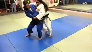 Hip throw counter drill