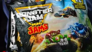 New monster jam mini blind bags!!!!! Codes included!!!!!