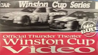 Official Thunder Theater Winston Cup Video (Restored NASCAR VHS)