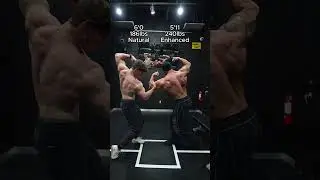 Natural vs. Enhanced Bodybuilders