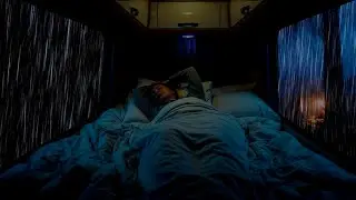 You Will Sleep Fast with Car Rain Sounds Nice Cozy Night Deep Calm Ambience