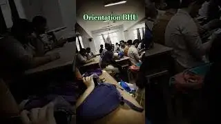 Orientation at BHU | Faculty of Science | 1st day at BHU 🎊🎊#bhu # varanasi