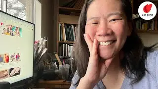 Relaxing Q&A Studio Hangout with an Art Professor