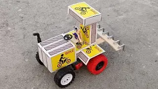 How To Make Matchbox Tractor 🚜 At home Diy Top Tractor Project