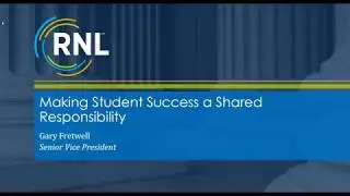 Making Student Success a Shared Responsibility