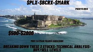 #PLX-#BCRX-#MARK-$500-$2000-Technical Analysis-Buy/Sell Levels