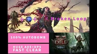 [PoE2 0.4 Последний из друидов] Руководство по использованию Temporalis Blink для автобомбардиров...