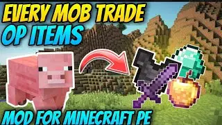 Minecraft But Every Mob Trade Op Item Mod For Minecraft Pe