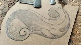 applique Carving wood for beginners and MDF introduction