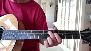 Can&rsquo;t keep from crying sometime Robin Williamson guitar lesson