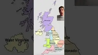 UK&rsquo;s Population vs U.S. States #england #scotland #usa #wales #ireland #uk