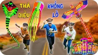 Đại Chiến Thả Diều Khổng Lồ Nhà Giàu - Nhà Nghèo ♥ Minh Khoa TV ft Xúc Xích Heo Cao Bồi