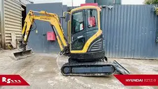 HYUNDAI ROBEX 27Z-9 - MINI EXCAVATOR - RS MACHINERY HIRE AND SALE