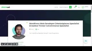 Hire WordPress Web developer from  Orderlao.com Freelance Marketplace.